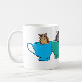 Cute Sugar Gliders in Tea Kopp Illustrated Mugg