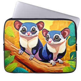 Cute Sugar Gliders Laptop Fodral