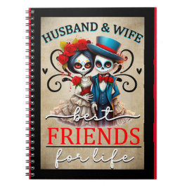 Cute Sugar Skull Anteckningsbok