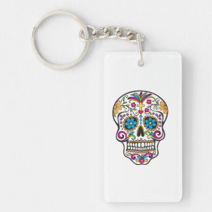 Cute Sugar Skull Lycklig Day of the dead