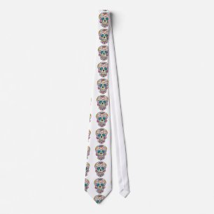 Cute Sugar Skull Lycklig Day of the dead Slips