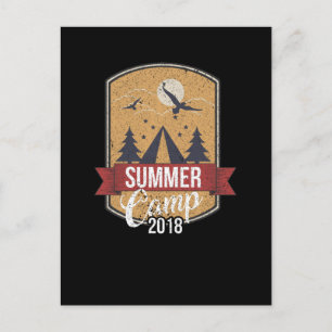 Cute Summer Camp 2018 for Campers Vykort