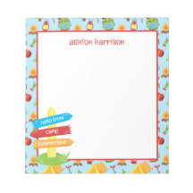 Cute Summer Camp Mönster