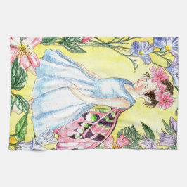 Cute Summer Fairy Kitchen Towel Kökshandduk