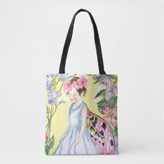 Cute Summer Fairy Tote Bag Tygkasse