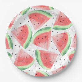 Cute Summer Kawaii Watercolor Watermelon