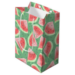 Cute Summer Kawaii Watercolor Watermelon