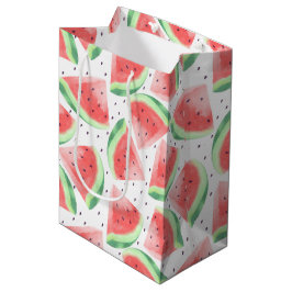 Cute Summer Kawaii Watercolor Watermelon