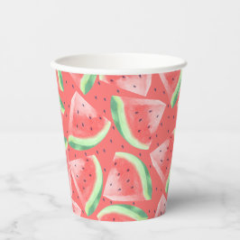 Cute Summer Kawaii Watercolor Watermelon