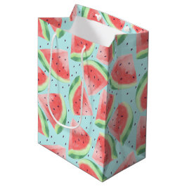 Cute Summer Kawaii Watercolor Watermelon