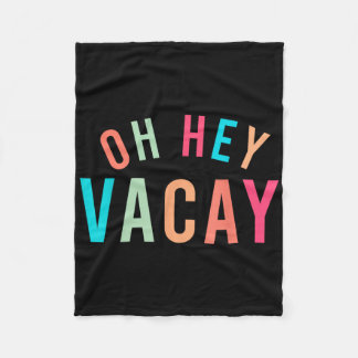 Cute Summer Oh Hej Vacay Fleecefilt