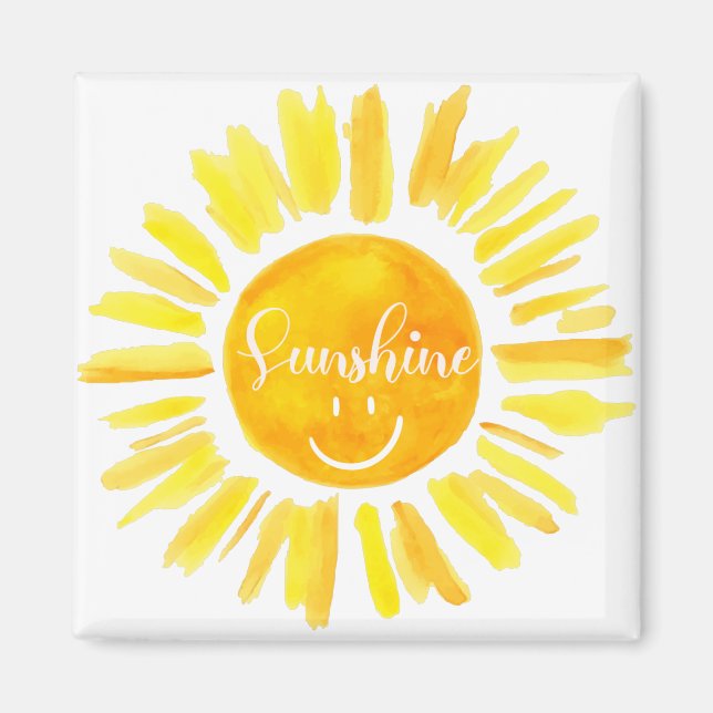 Cute summer Vacay Mode sunshine Magnet (Framsidan)