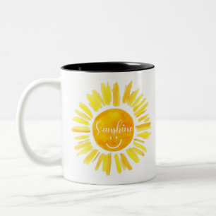 Cute Summer Vacay Mode sunshine Två-Tonad Mugg