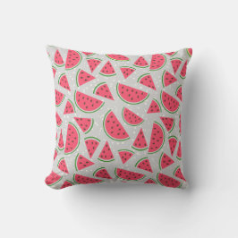 Cute Summer Watermelon Mönster Kudde
