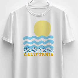 Cute Sun & Sea Customizable w/ Your Town, State  T Shirt