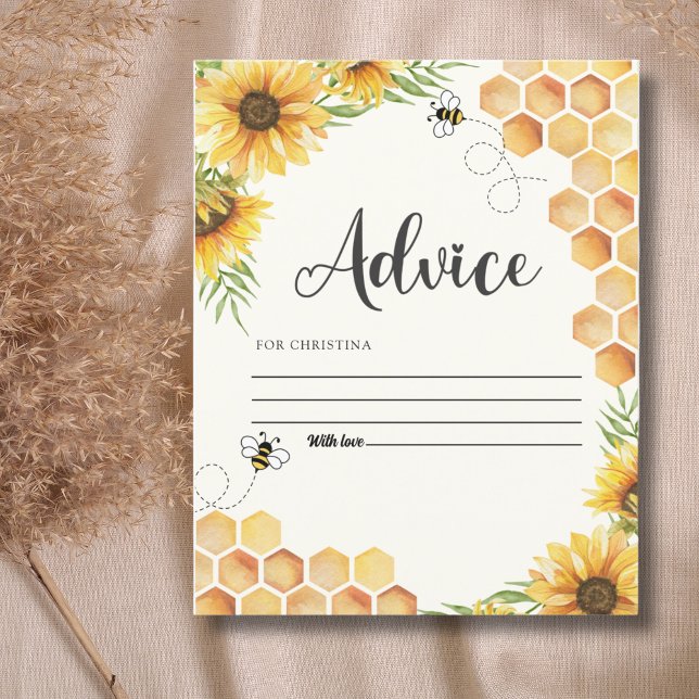 Cute Sunflower Bee Baby Shower (Skapare uppladdad)