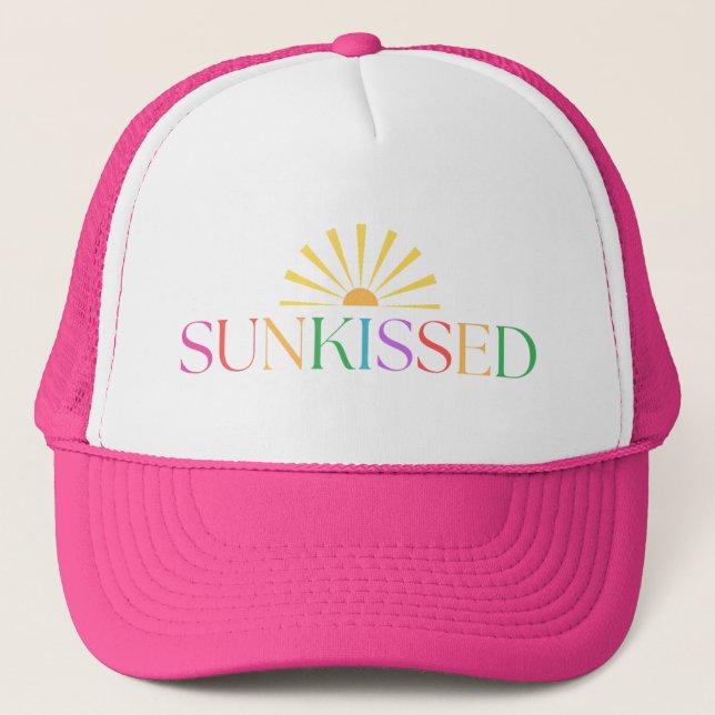 Cute SUNKISSED-truckerkeps Keps (Framsida)