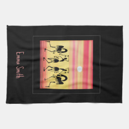 Cute Sunny Day Break Dance Kökshandduk
