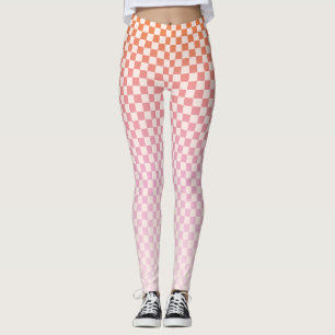 Cute Sunsel Rosa Leggings