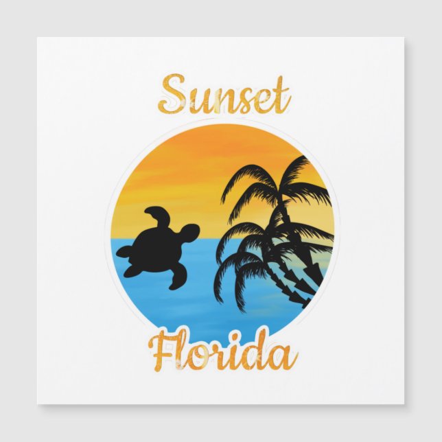 Cute Sunset i Florida (Framsida)