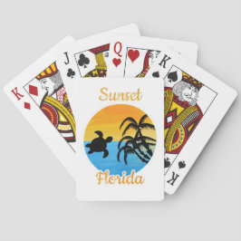 Cute Sunset i Florida Casinokort
