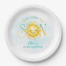 Cute Sunshine här kommer från Son Baby Shower