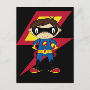 Cute SuperBoy Vykort