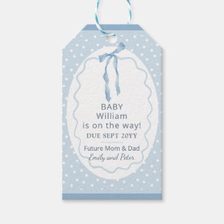 Cute Surprise Pregnancy Announcement Personalized Presentetikett