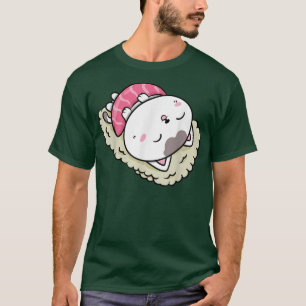 Cute Sushi Cat Kawaii Anime Neko Animal Pet Japan T Shirt