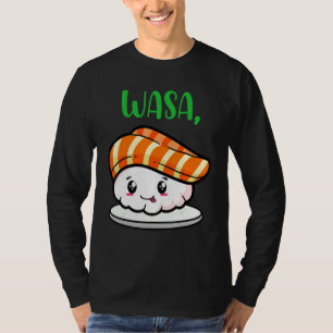 Cute Sushi Couple Apparel Funny Wasa Bae T Shirt