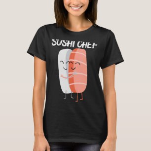 Cute Sushi För manar Women Japans Cuisine Food T Shirt
