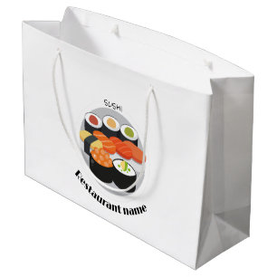 Cute Sushi Japan, livsmedelsgradient Personlig Nam