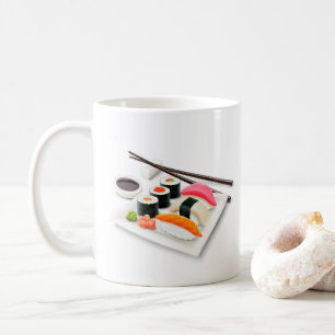 Cute sushi Japansk mat Kaffemugg