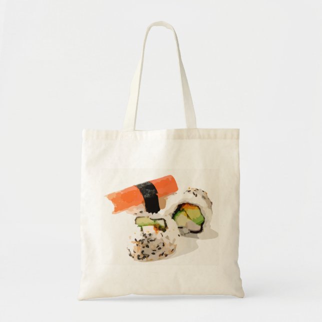 Cute sushi Japansk mat Tygkasse (Framsidan)
