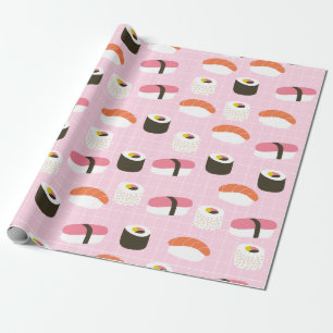 Cute Sushi Wrapping Papprare Presentpapper