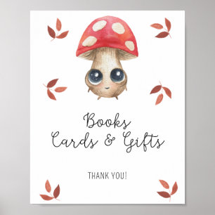 Cute svamp - kort och gåvor från Bokar Poster