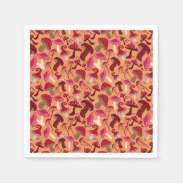 Cute Svampar Pappersservett