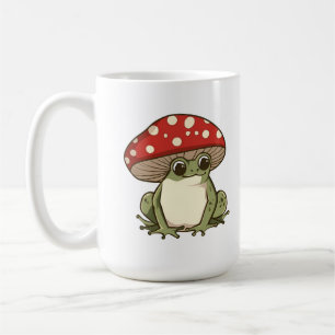Cute svampgroda kaffemugg