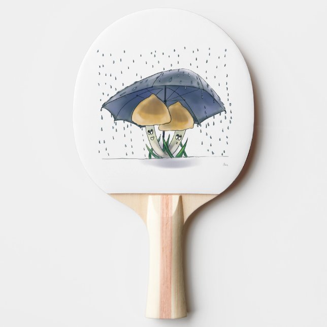Cute svamping pongpaddel pingisracket (Framsidan)