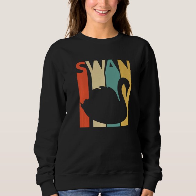 Cute Svan Animal T Shirt (Framsida)