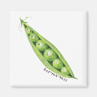 Cute Sweet äras in a Pod Illustration