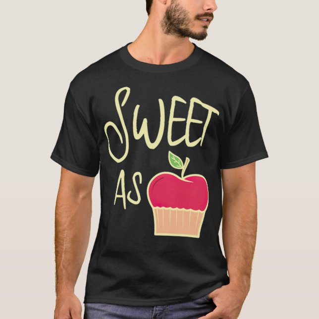 Cute Sweet As Apple Paj Chefs (Äpplen) Djurfödelse T Shirt (Framsida)