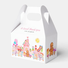Cute Sweet Firande Candyland Barns födelsedag Presentaskar