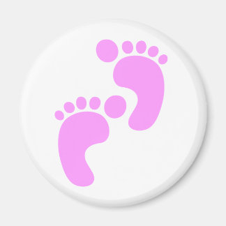 Cute Sweet Footstep Rolig tröja Magnet
