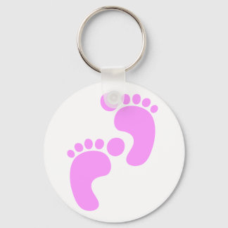 Cute Sweet Footstep Rolig tröja Nyckelring