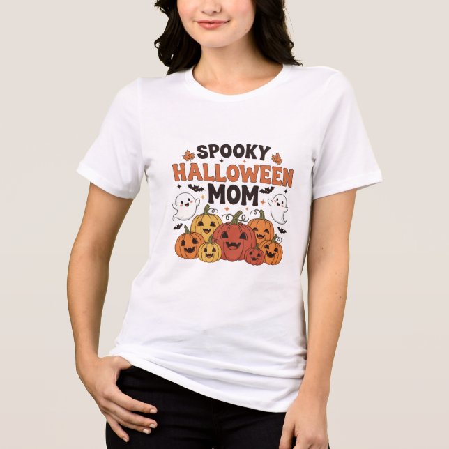 Cute Sweet Halloween Tshirt för Mamma T Shirt (Framsida)