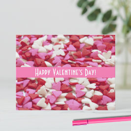Cute Sweet Heart Valentine Day Helg Vykort