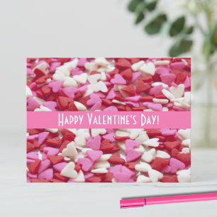 Cute Sweet Heart Valentine Day Helg Vykort