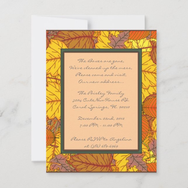 CUTE Sweet House Warming Party Inbjudan (Framsida)