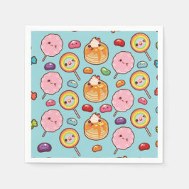 Cute Sweet Kawaii Treats Pappersservett